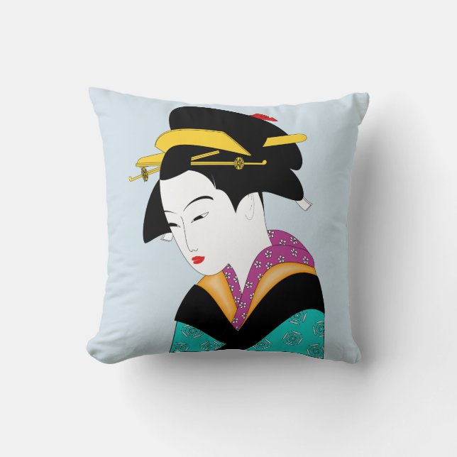 COUSSIN GEISHA GIRL THROWS (Recto)