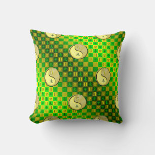 Coussin Gémeaux & Chèvre Métal