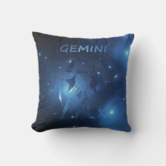 Coussin Gémeaux de signe de zodiaque