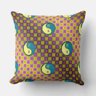 Coussin Gémeaux & Sanglier d'eau