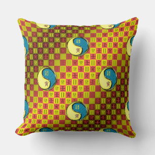 Coussin Gémeaux & Tigre d'eau