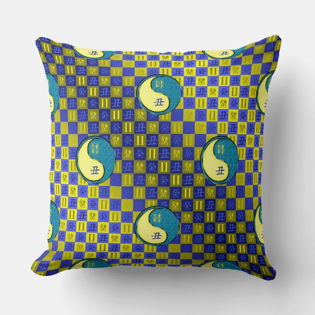 Coussin Gemini & Water Ox (Recto)