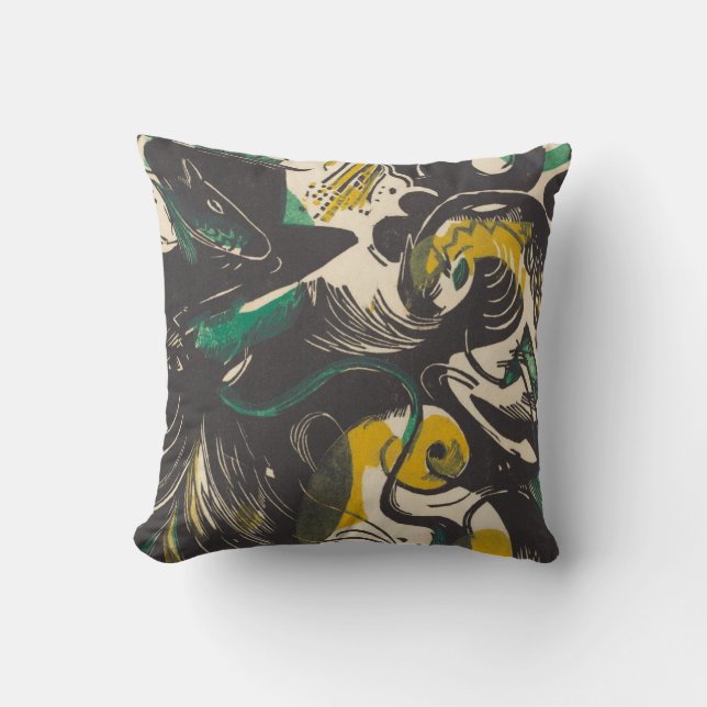 Coussin Genèse II Schopfungsgeschichte II de Franz Marc | (Recto)