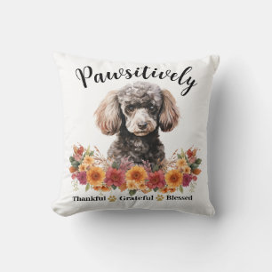 Coussin Génial et gracieux, bienheureux, mignon chien