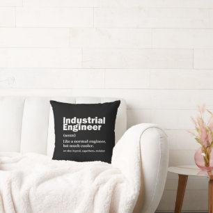 Coussin Génie Industriel Ingénieur Drôle