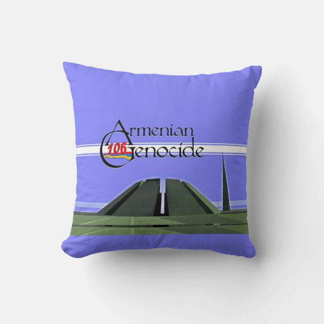 Coussin Génocide arménien 106 (Recto)