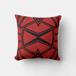 Coussin Géo #615 Rouge