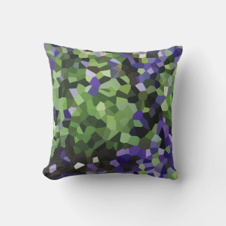 Coussin Geometric Lavender Crystal