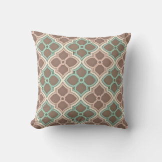 Coussin Geometric Pattern Throw Pillow
