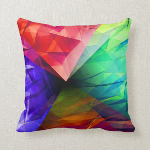 Coussin Géométrie de la lumière