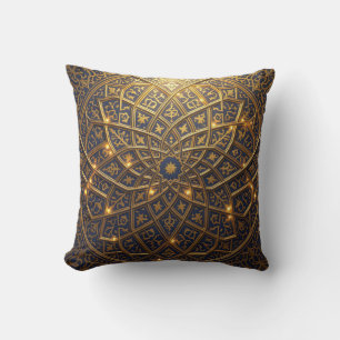 Coussin Géométrie Infinie – Motif Géométrique Islamique