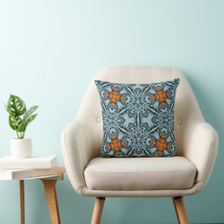 Coussin Géométrie Kaléidoscopique