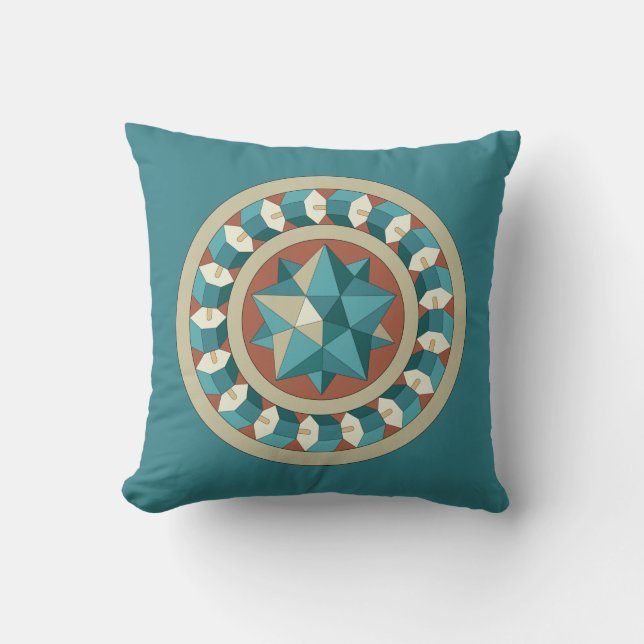 Coussin Géométrie sacrée (Recto)