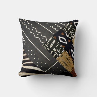 Coussin Géométrique Afrocentrique