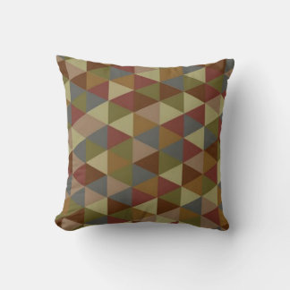 Coussin géométrique coloré