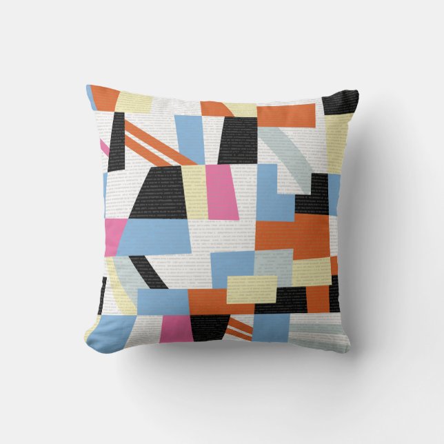 Coussin Géométrique créative : conception Motif de longueu (Recto)