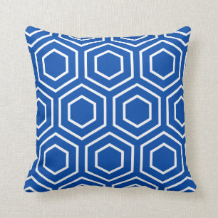 Coussin géométrique de motif de sortilège dans