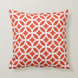 Coussin géométrique de motif de tango de mandari