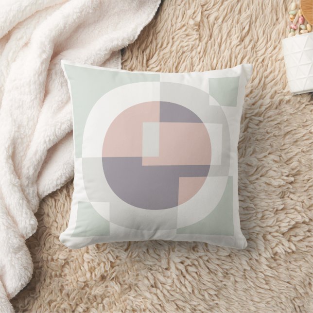 Coussin Géométrique Minimaliste (Couverture)