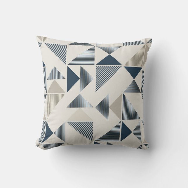 Coussin Géométrique moderne (Recto)