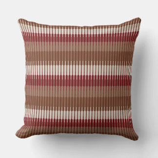 Coussin Géométrique Moderne - Tons Terre