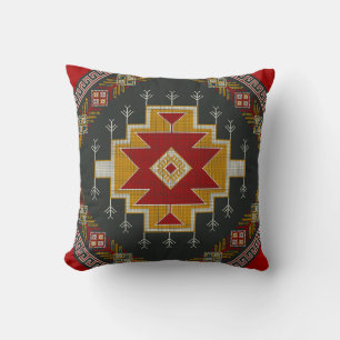Coussin Géométrique vintage classique coloré mode mignon