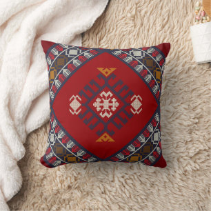 Coussin Géométrique vintage classique mignon-chic coloré
