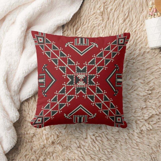 Coussin Géométrique vintage mode mignonne tendance classiq (Couverture)