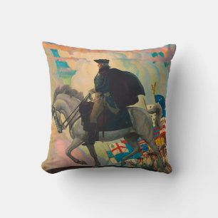 Coussin George Washington par Newell Convers Wyeth