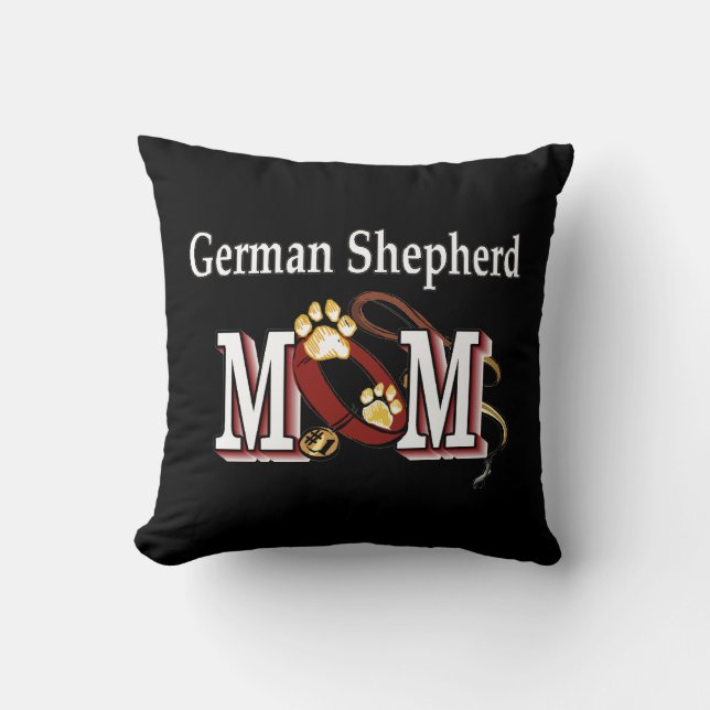 Coussin German Shepherd Mom (Recto)