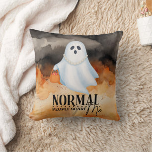 Coussin Ghost Siamese Chat pour Amoureux de les chats Hall