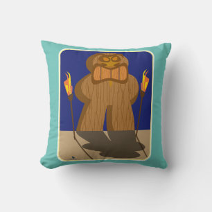 Coussin Giant Tiki Jeu pièce Art amusant dessin de dessin
