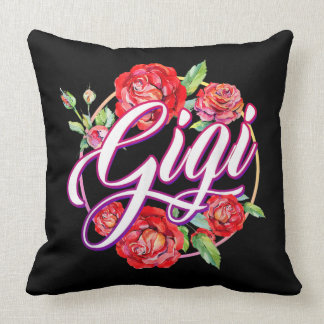 Coussin Gigi Floral Women Gigi Grandma fête des mères
