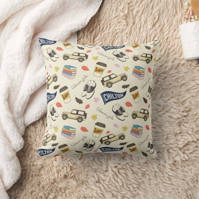 Coussin Gilmore Girls Chilton Fall Pattern (Couverture)