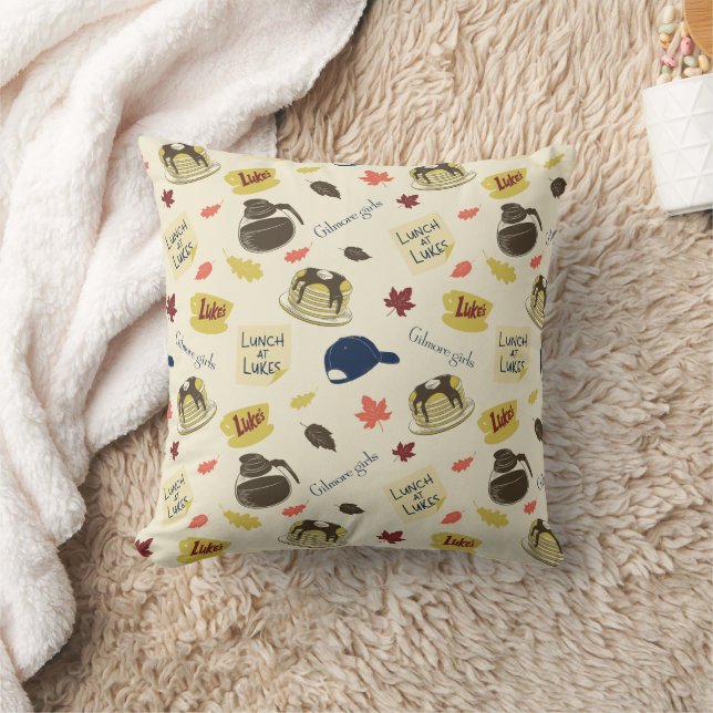 Coussin Gilmore Girls Lunch at Luke’s Pattern (Couverture)