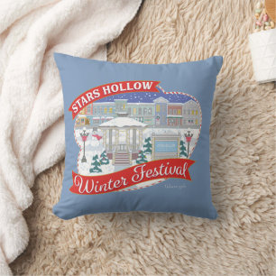 Coussin Gilmore Girls   Stars Hollow Winter Festival