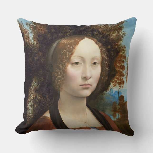 Coussin Ginevra de'Benci, C. 1474 - 78 (Recto)