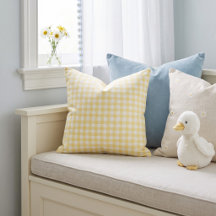 Gingham Jaune Beurre