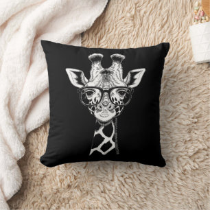 Coussin Girafe Cool Graphique Décontracté Été Drôle Mignon