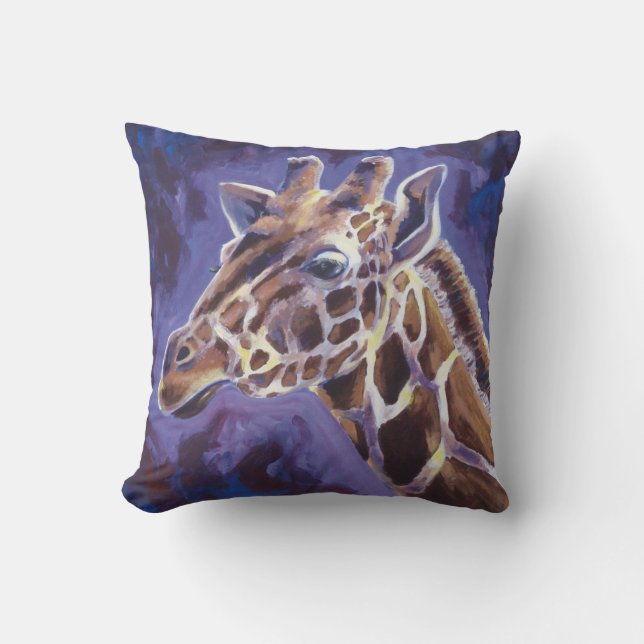 Coussin Girafe réticulée (Recto)