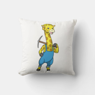 Coussin Giraffe de Miner