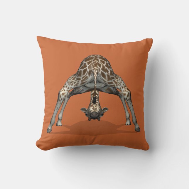 Coussin Giraffe enfantine (Recto)