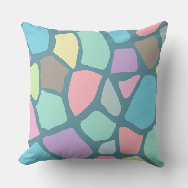 Coussin Giraffe haute mode (Recto)