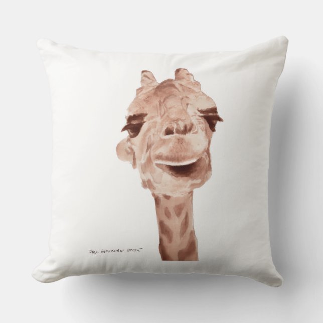 Coussin Giraffe Pillow (Recto)