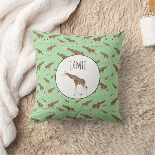 Coussin Giraffe Safari animal