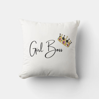 Coussin Girl Boss Pillow