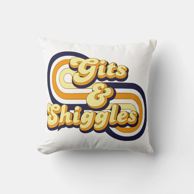 Coussin Gits & Shiggles (Recto)