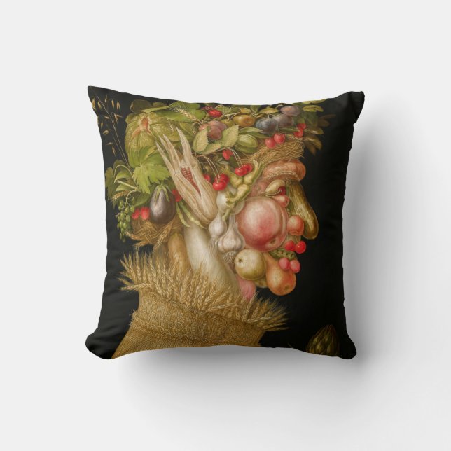 Coussin Giuseppe Arcimboldo - Été (Recto)