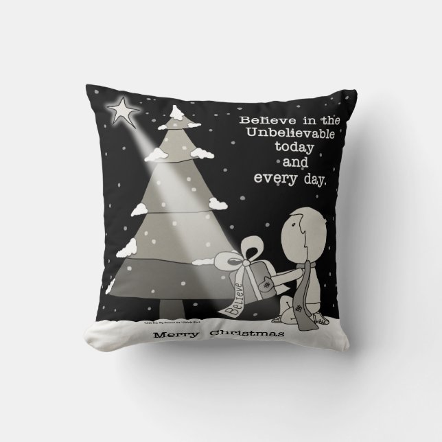 Coussin Giver cadeau-Joyeux Noël (Recto)