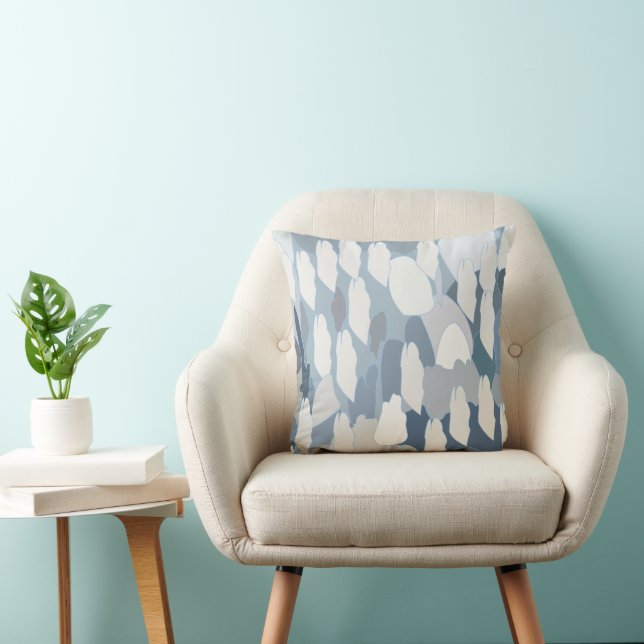 Coussin Glace de glacier bleu (Chaise)